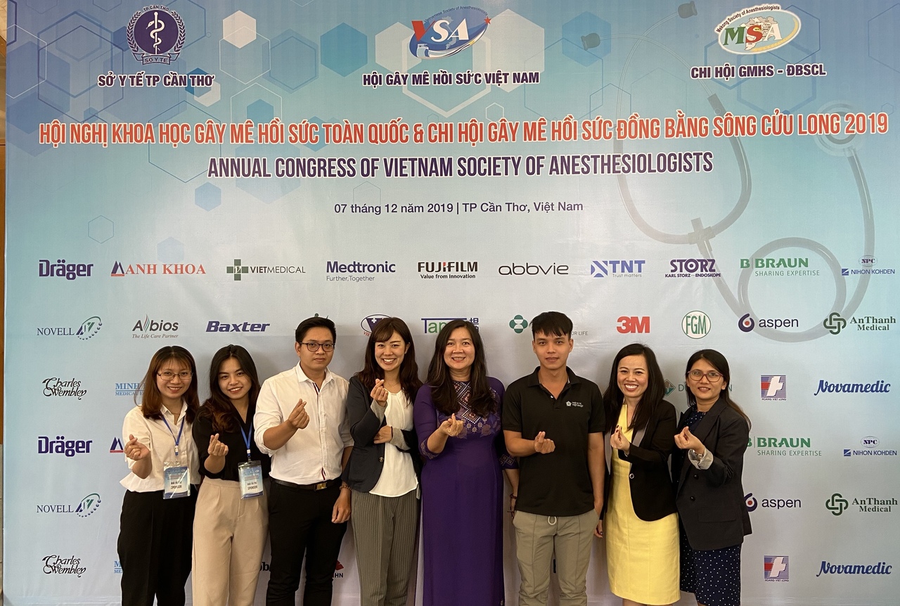 Máy siêu âm Sonimage HS1 của JVC được đánh giá cao tại Hội nghị Gây mê hồi sức toàn quốc 2019