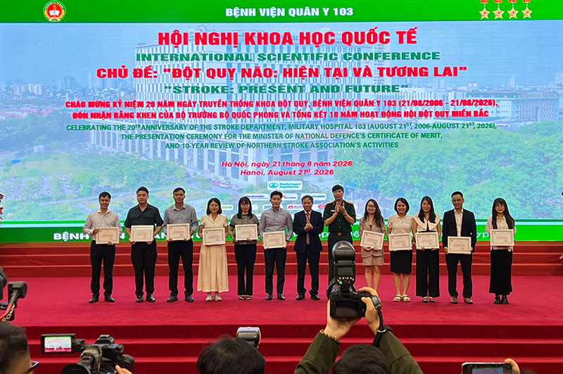 JVC tham dự Hội nghị Khoa học Quốc tế “Đột quỵ não: Hiện tại và tương lai”